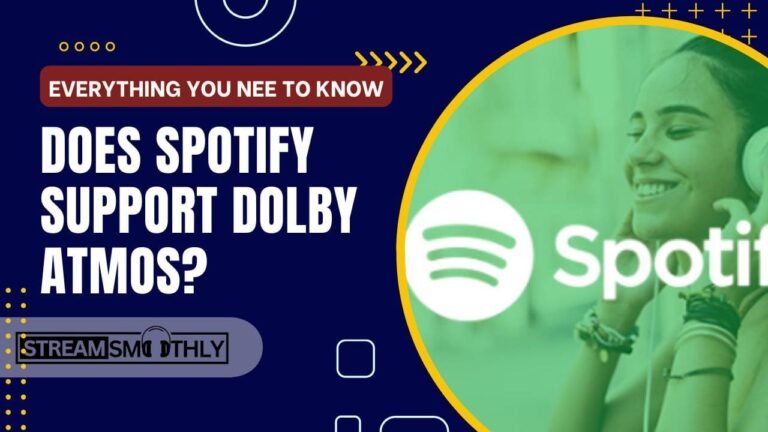 Immersive Audio: Does Spotify Support Dolby Atmos?