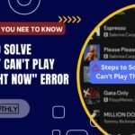 Spotify Can't Play This Right Now Error